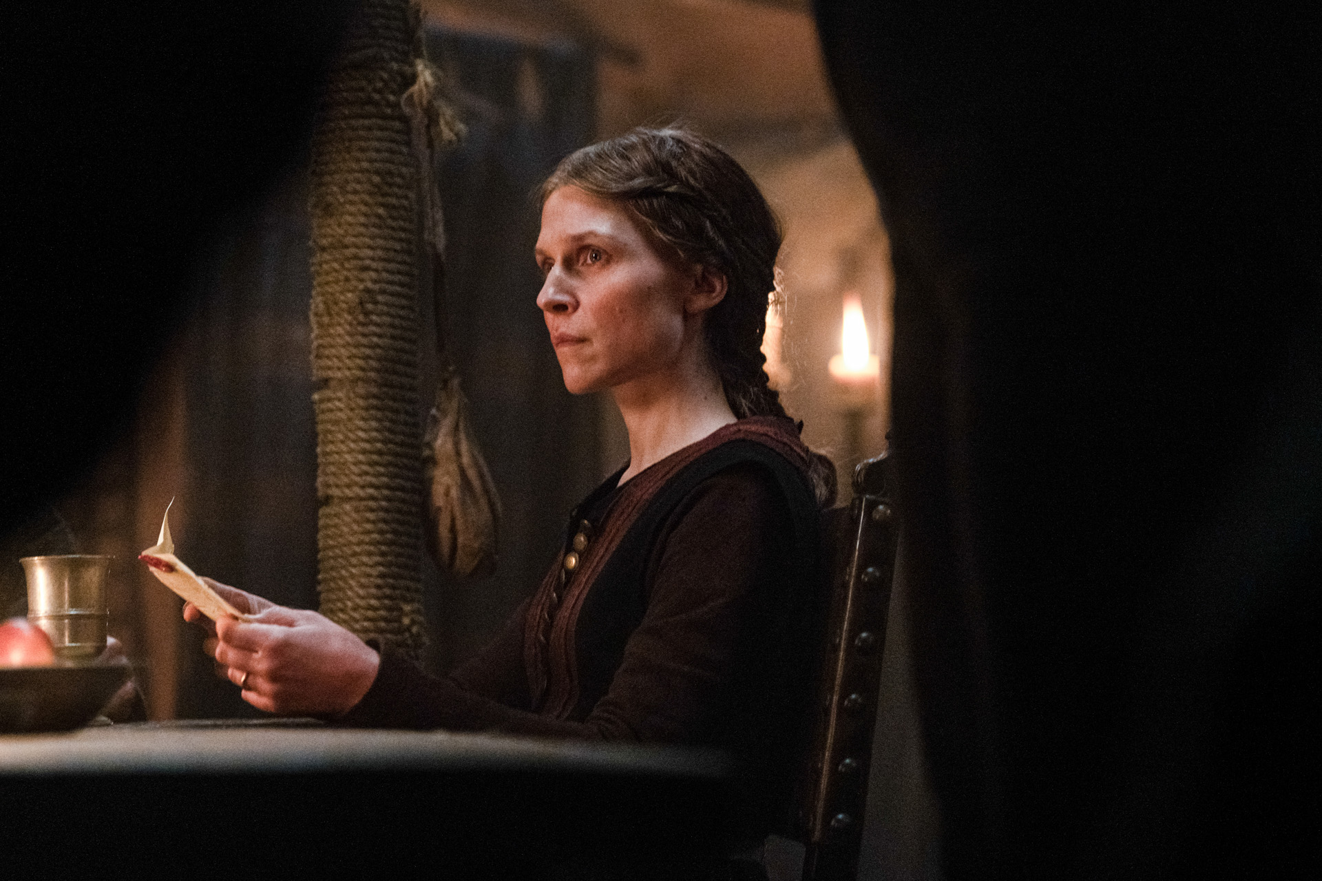 Clémence Poésy as Matilda in King & Conqueror