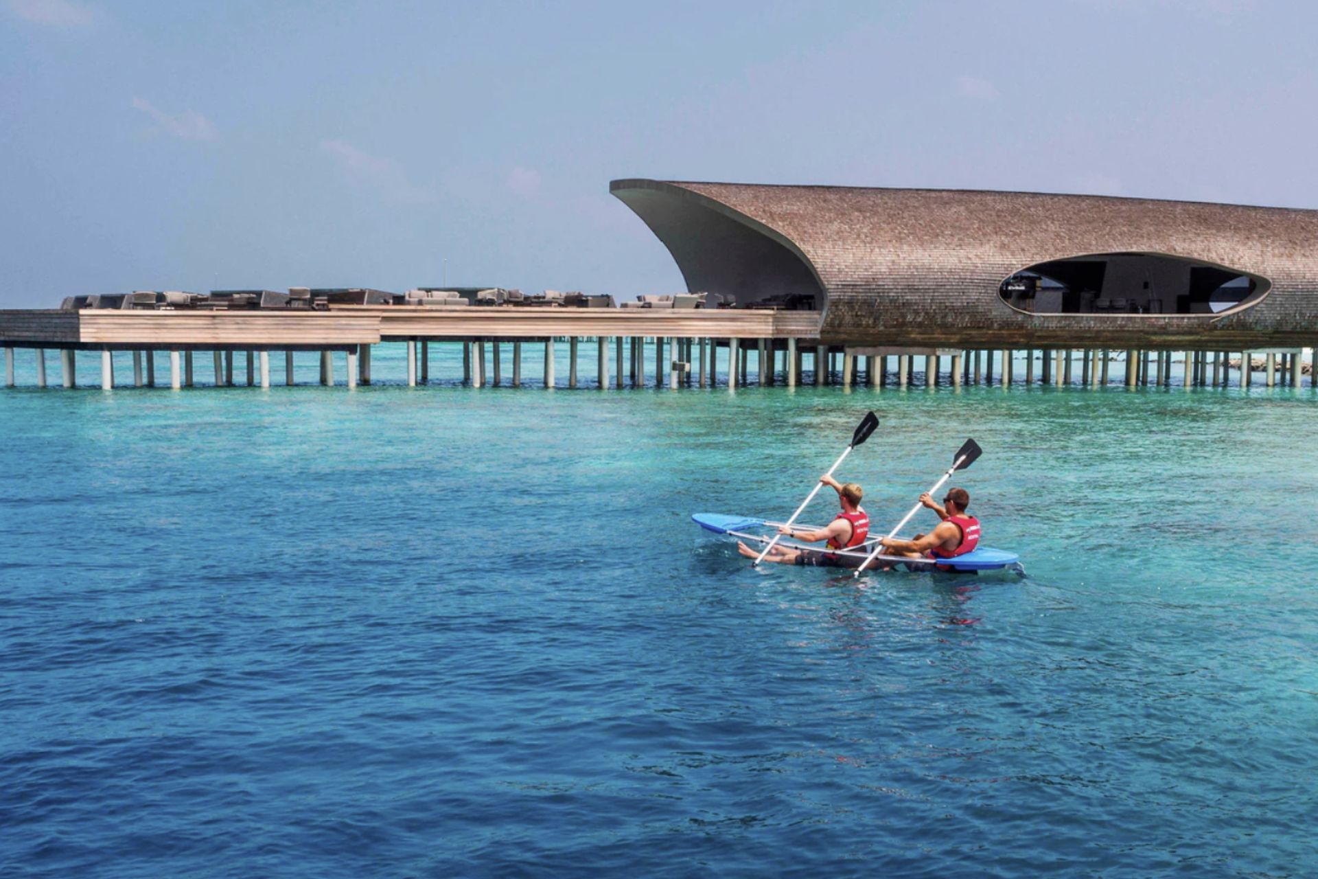 St Regis Maldives kayak