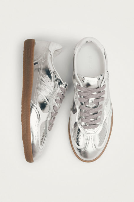 Silver trainers
