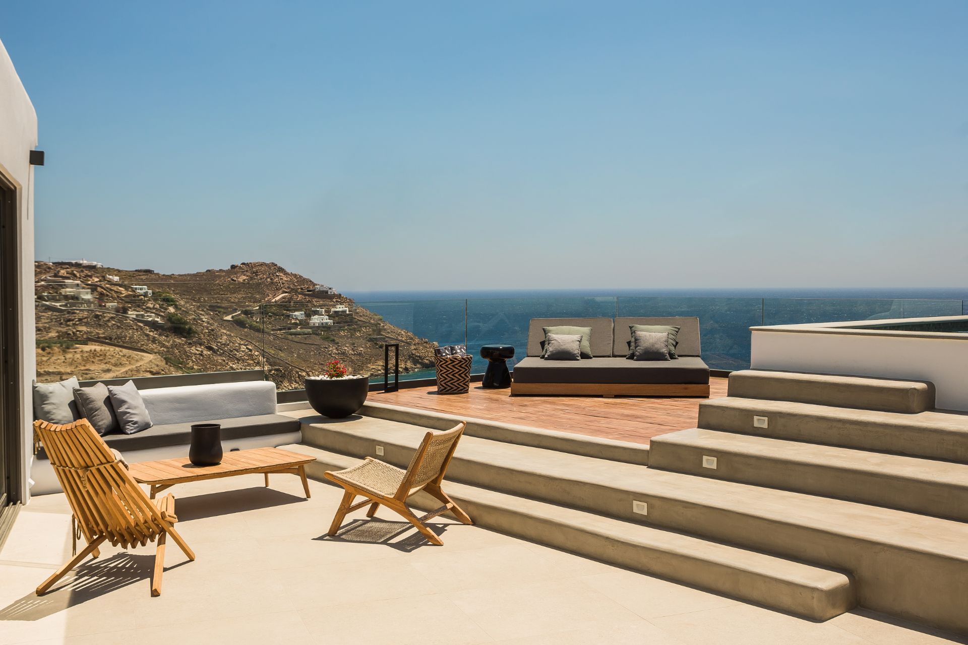 View from an Infinity Suite with a private pool