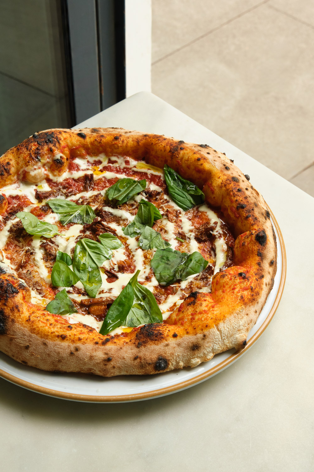 Pizza at Napoli on the Road
