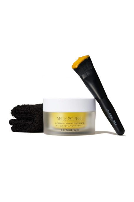 Yellow face peel
