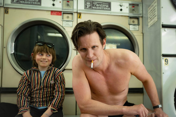 Rafael Mathe as Bunny Junior & Matt Smith as Bunny Munro in The Death of Bunny Monroe.