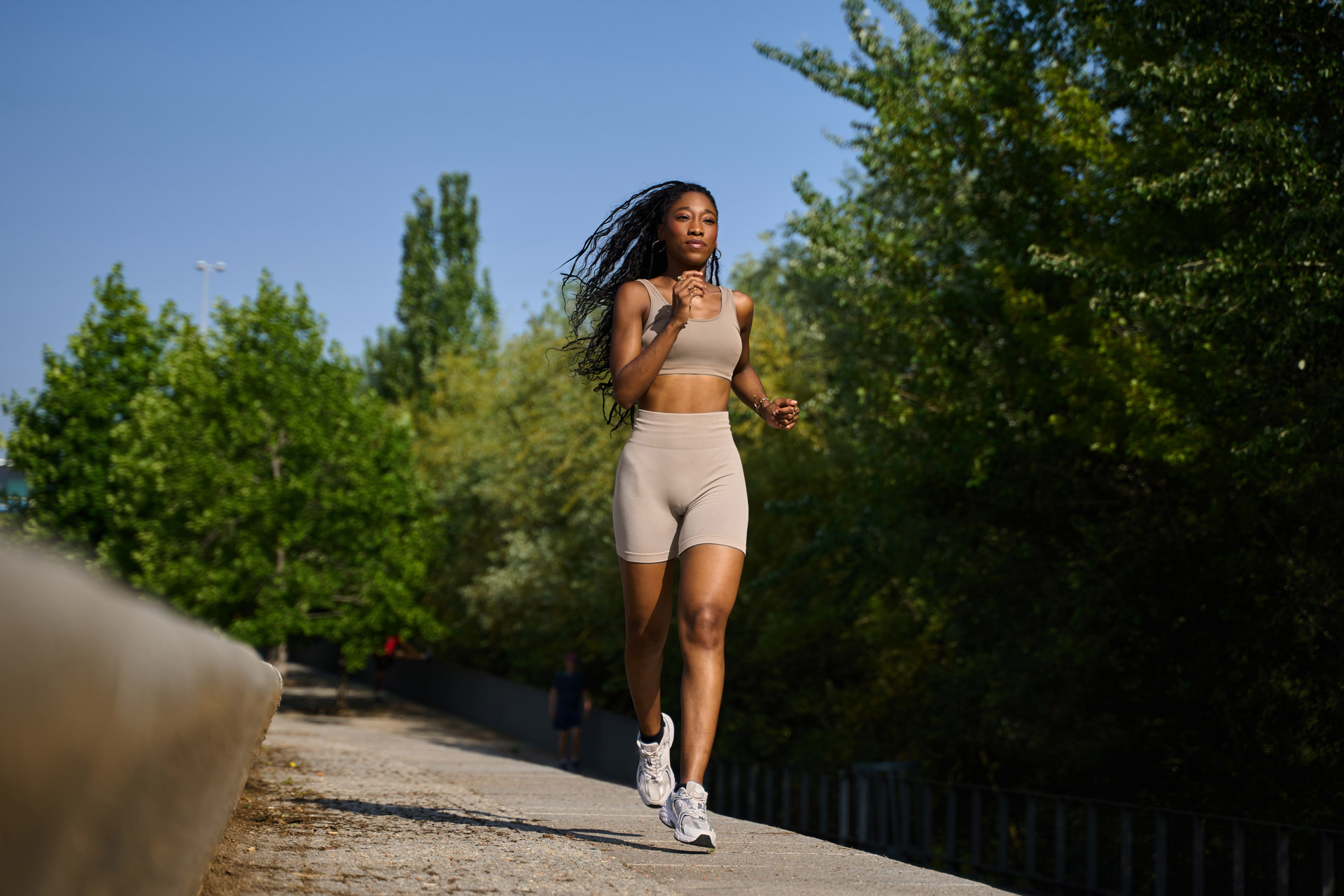 Woman running