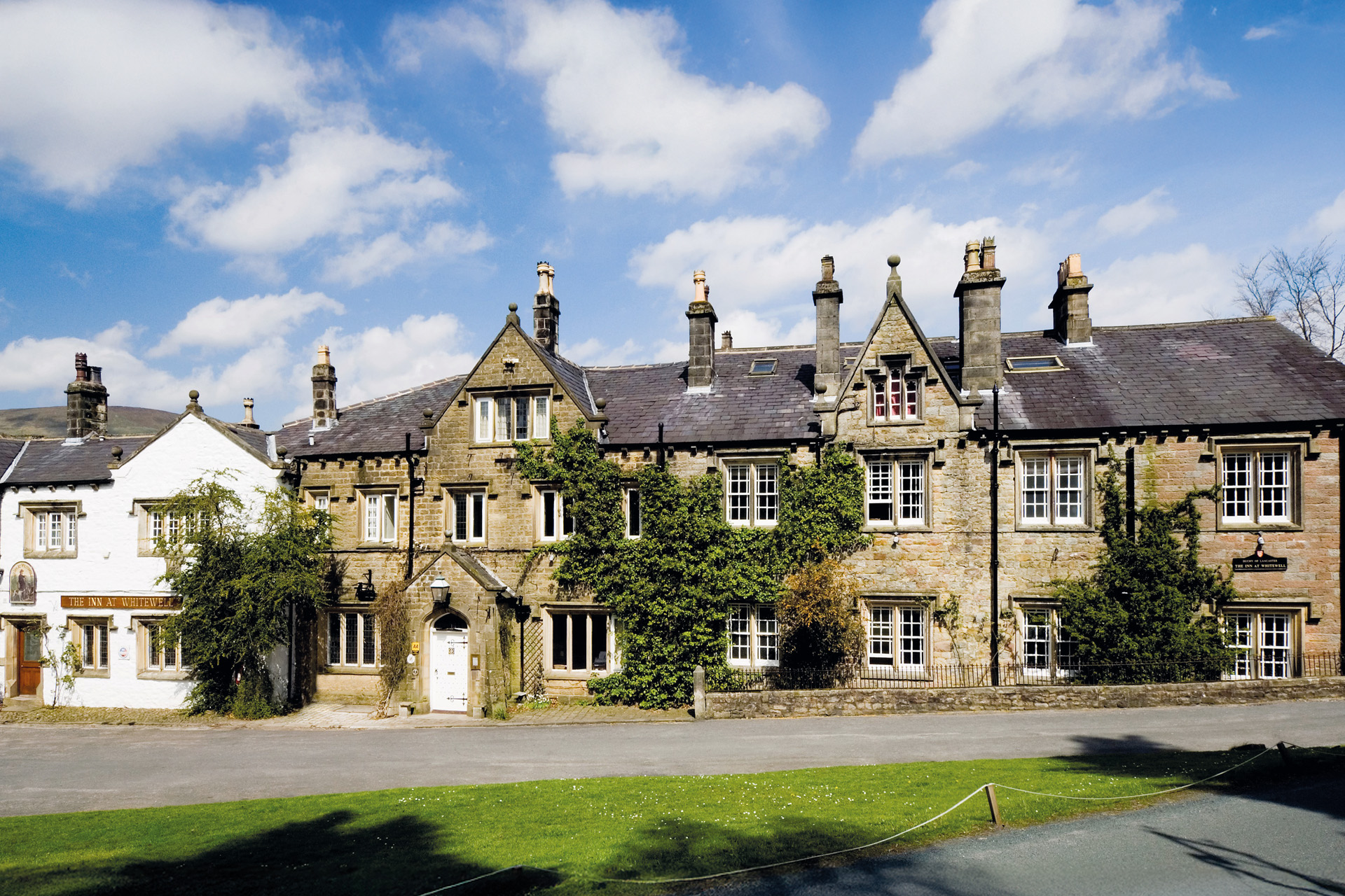 The exterior of The Inn At Whitewell