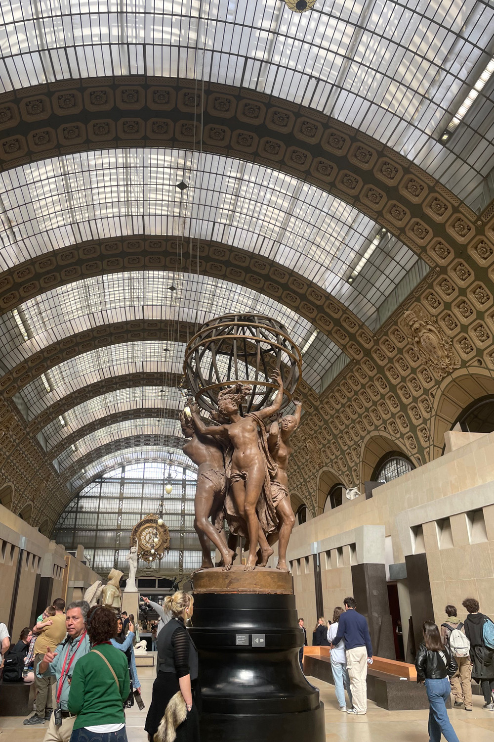 The main entry hall at Musée d'Orsay in Paris