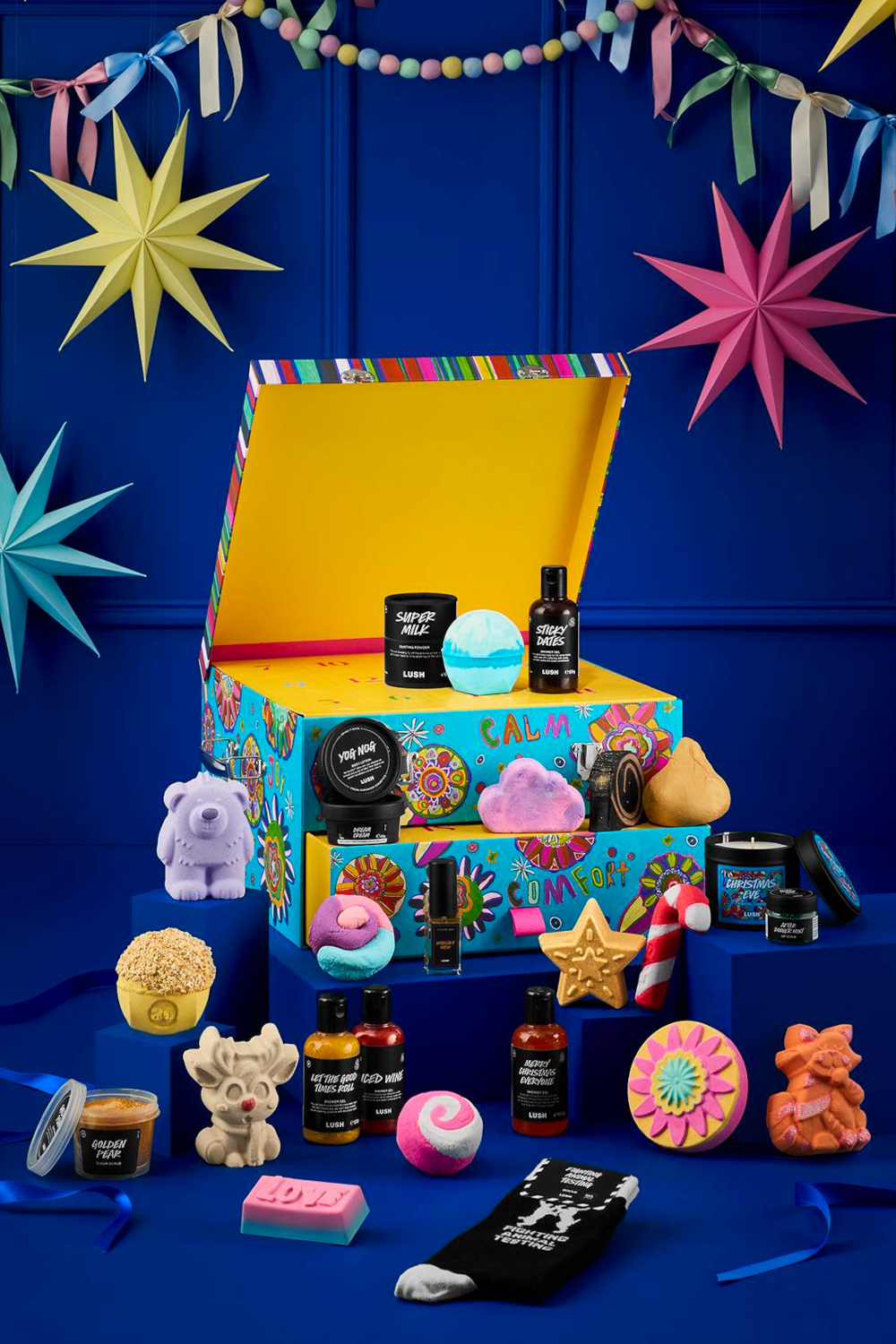 LUSH advent calendar