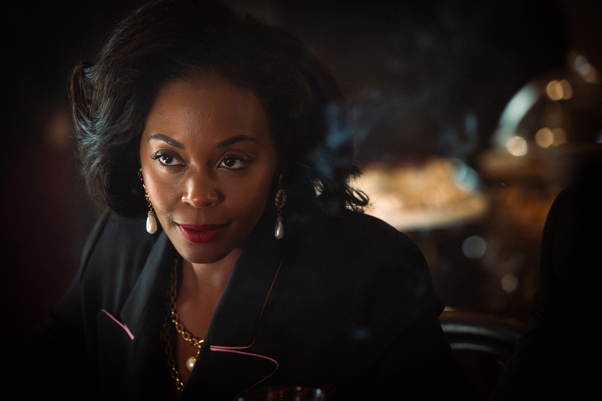 Nafessa Williams as Cameron Cook in Rivals season 2.