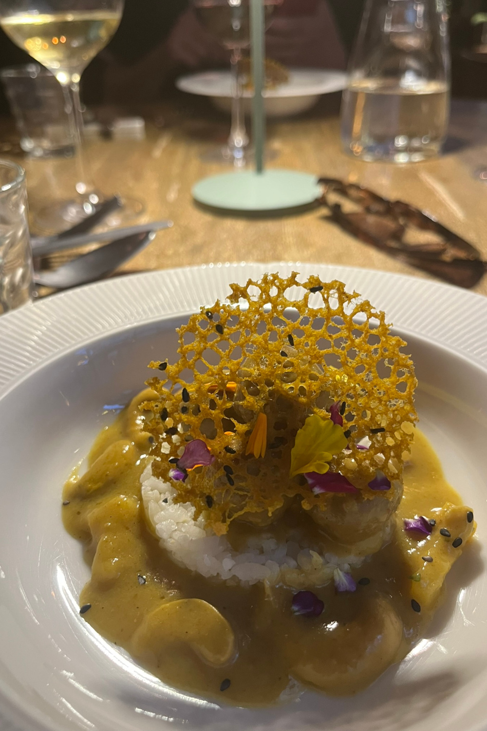 Curry and rice