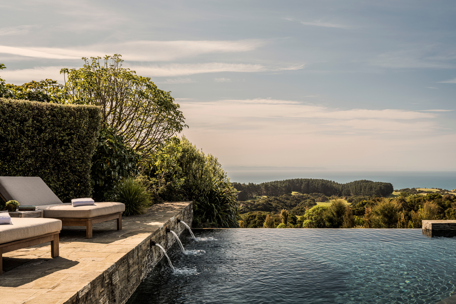 The spa at Rosewood Cape Kidnappers, New Zealand