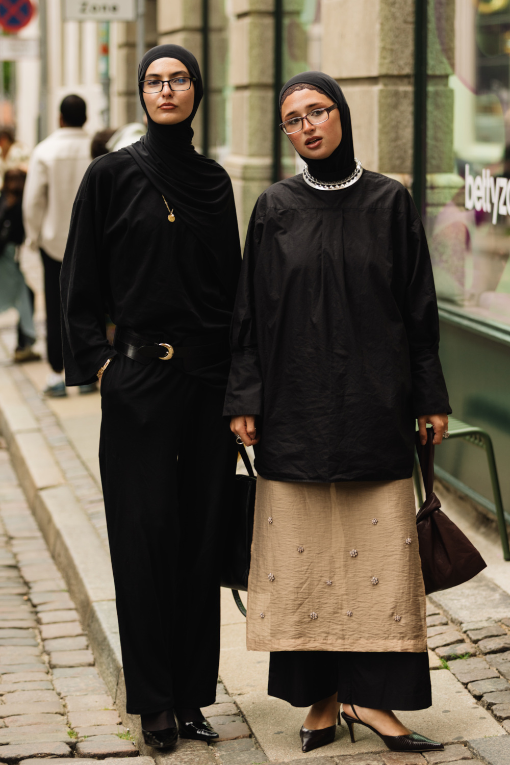 Two women stood together