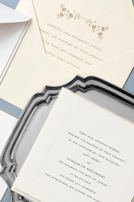 Smythson wedding invitations