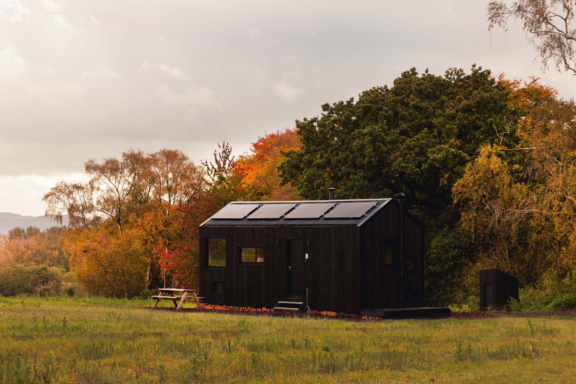 Unplugged cabin Luna, near Manchester