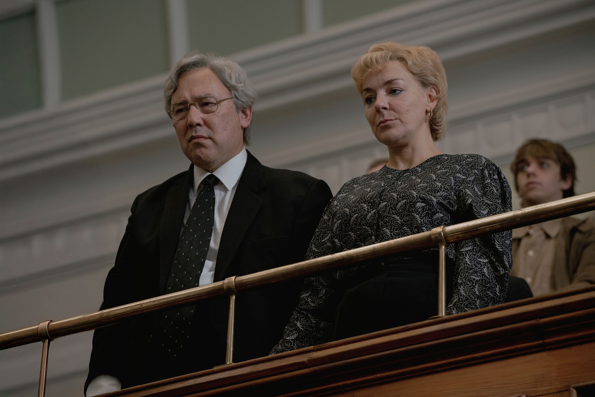 Daniel York Loh as Charlie Ming & Sheridan Smith as Ann Ming in I Fought The Law