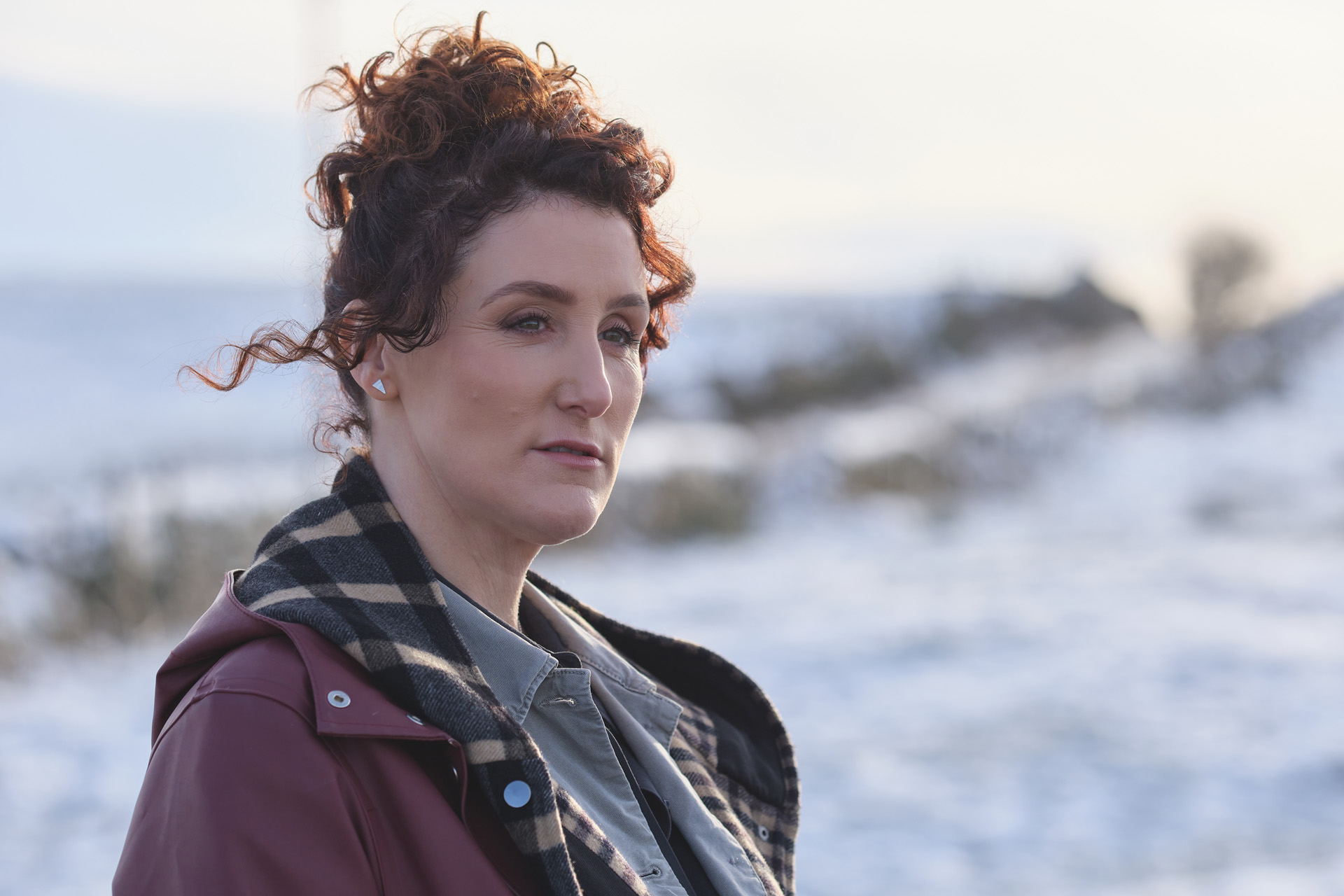 BRONAGH WAUGH as DI Carol Farman in Ridley