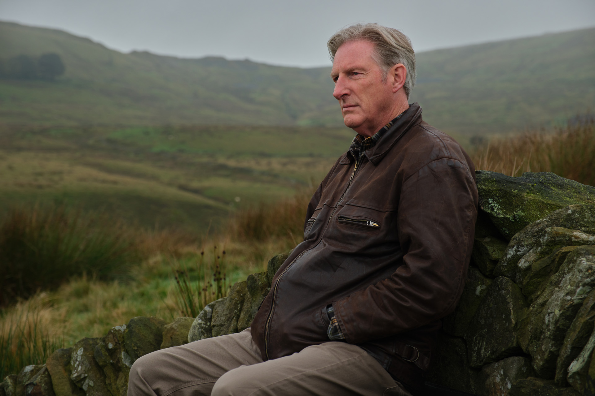 ADRIAN DUNBAR as Ridley in ITV's Ridley.