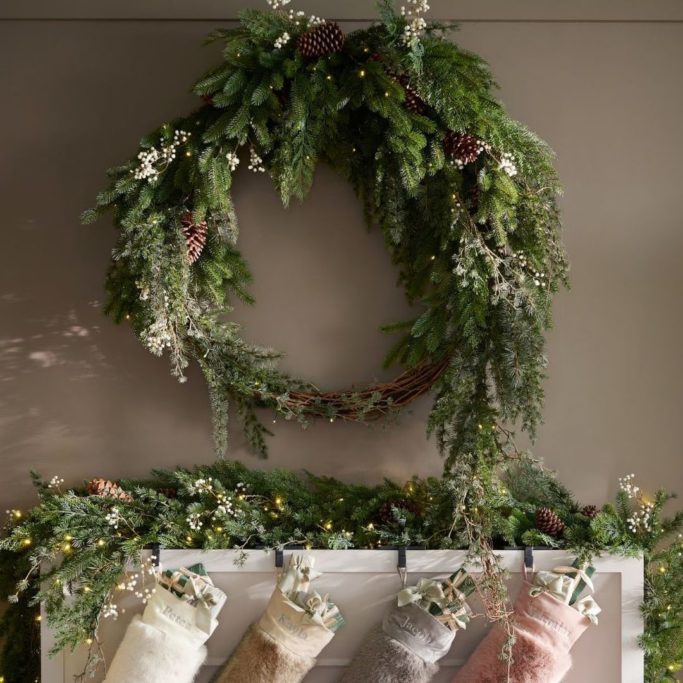 Pottery Barn wreath