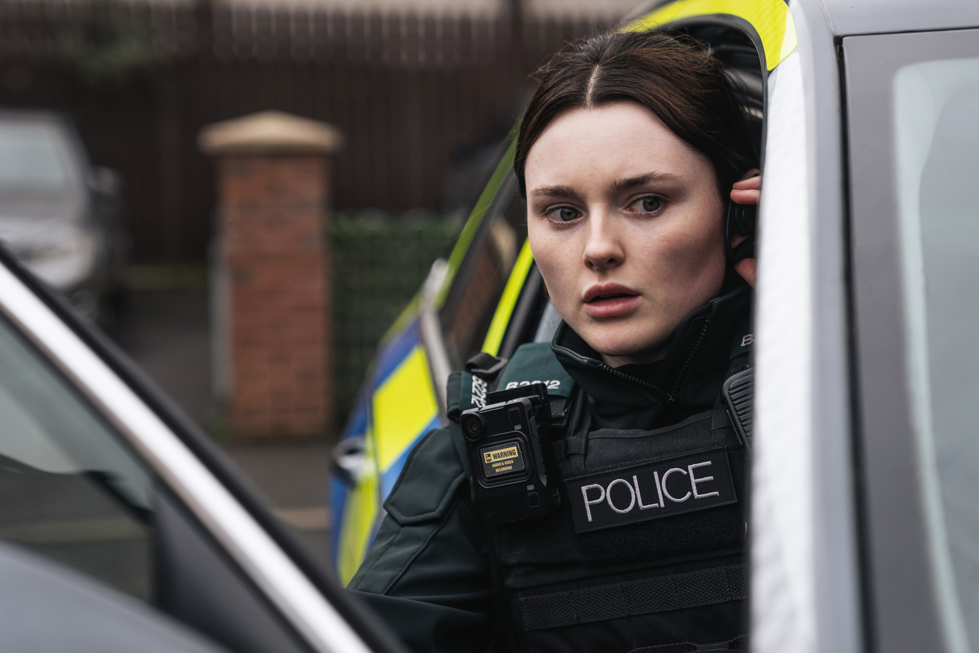 Annie (KATHERINE DEVLIN) in Blue Lights series 3
