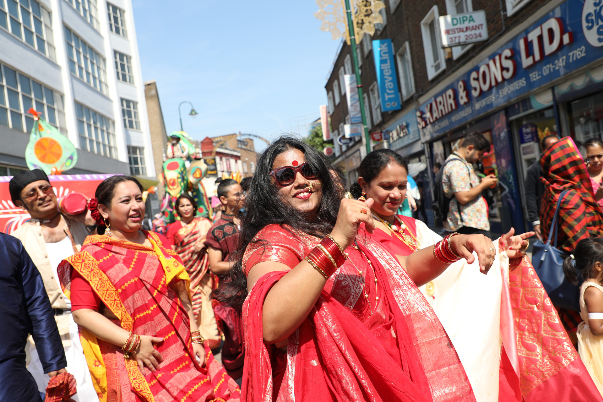 Bangladeshi dancers in London