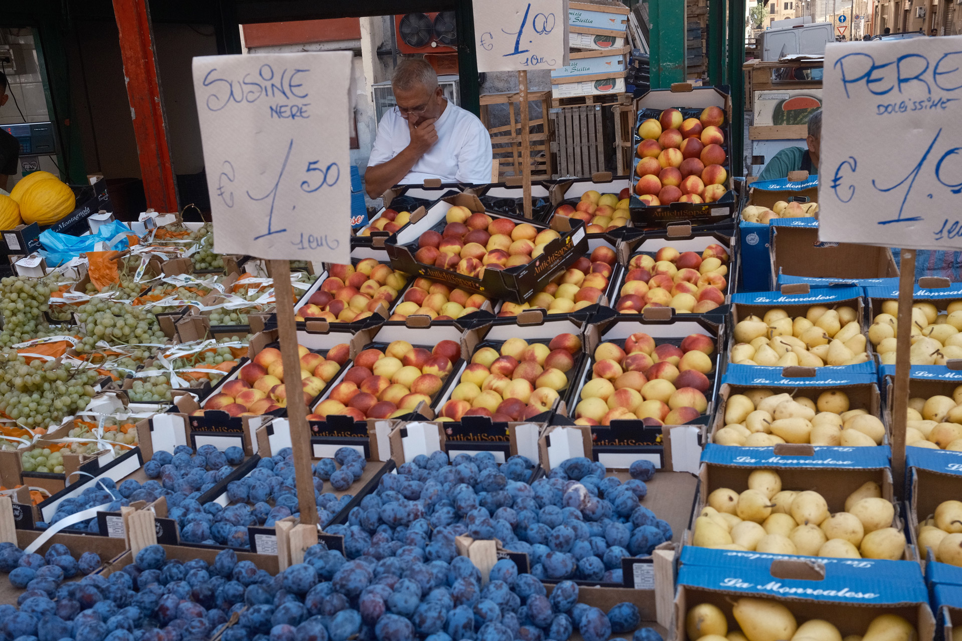 Palermo food market
