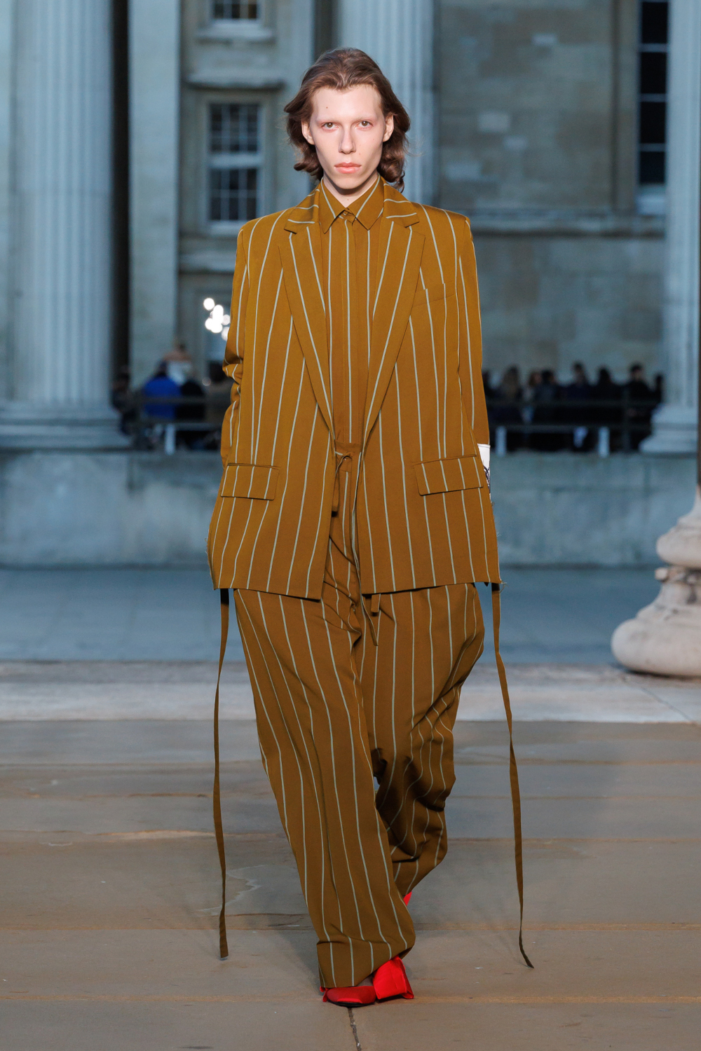 Model on runway | london fashion week ss26