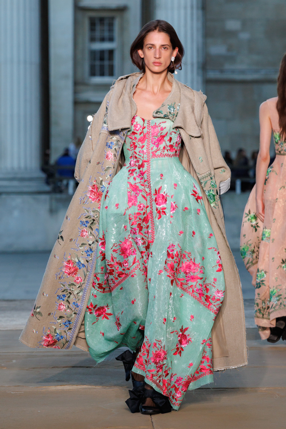 Model on runway | london fashion week ss26