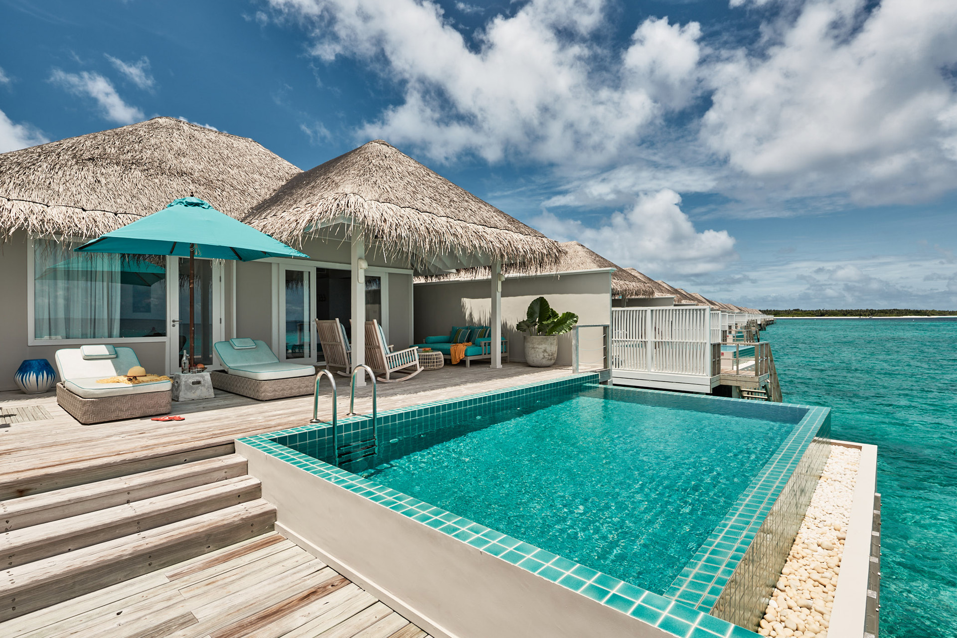 A villa at Finolhu