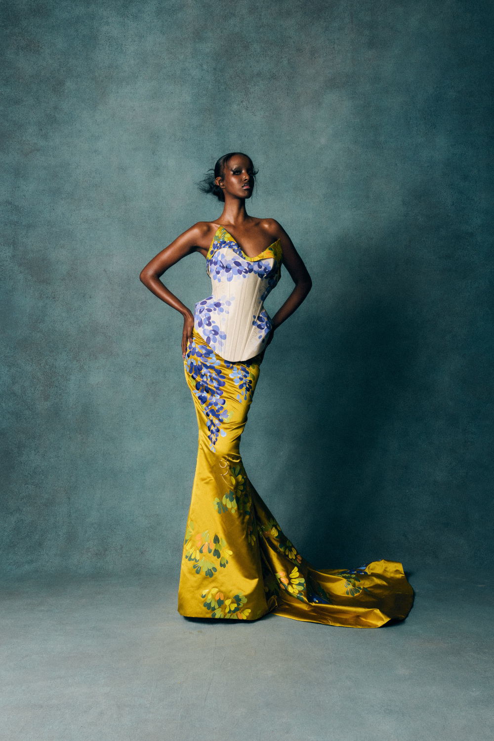 Model posing | london fashion week ss26