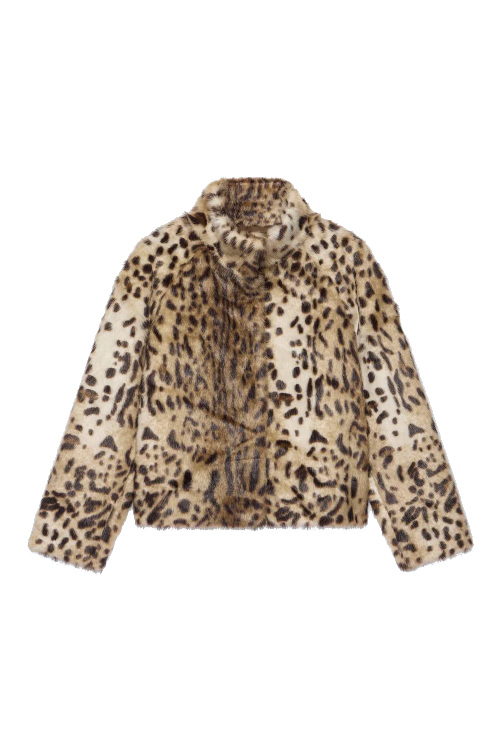 Leopard print jacket