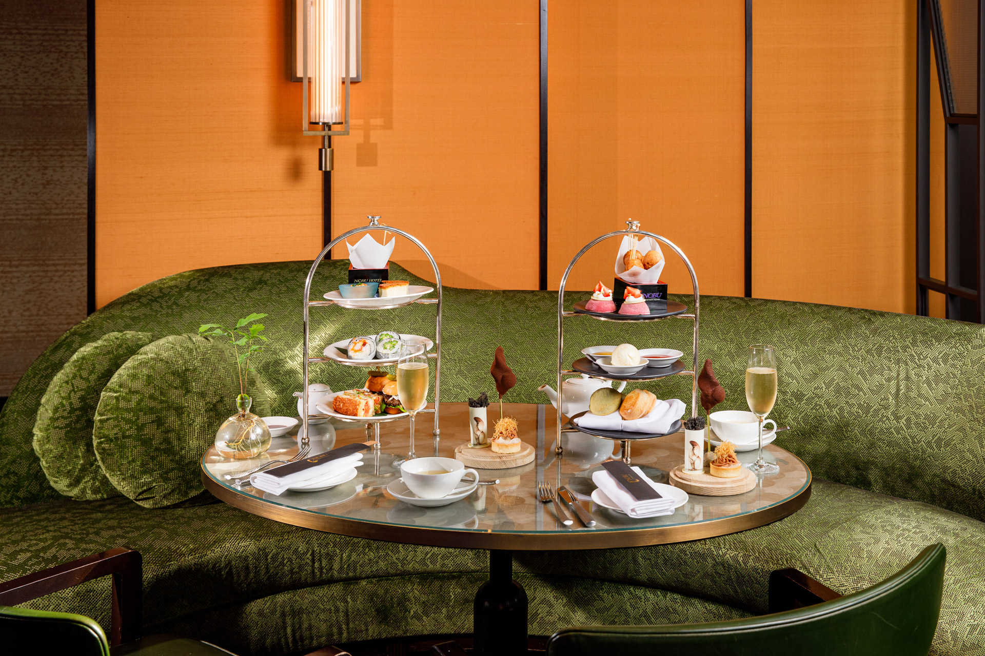 Frieze afternoon tea at Nobu