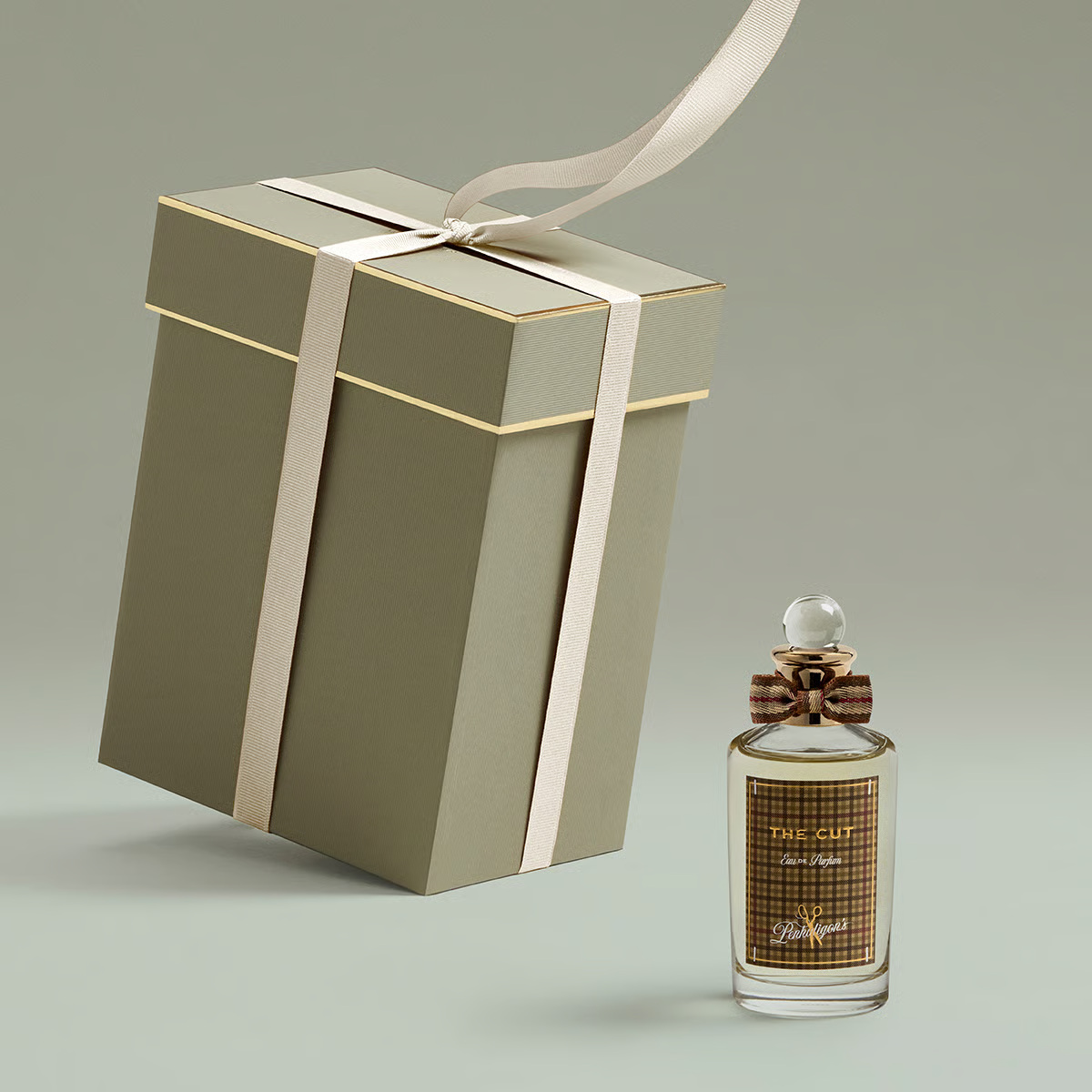 Gift box and perfume bottle