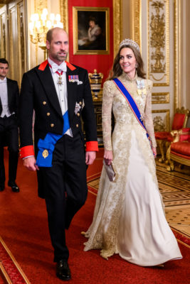 Prince and Princess of Wales at US Banquet