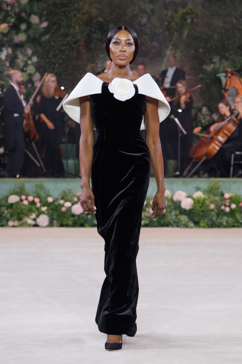 Model on runway | london fashion week ss26
