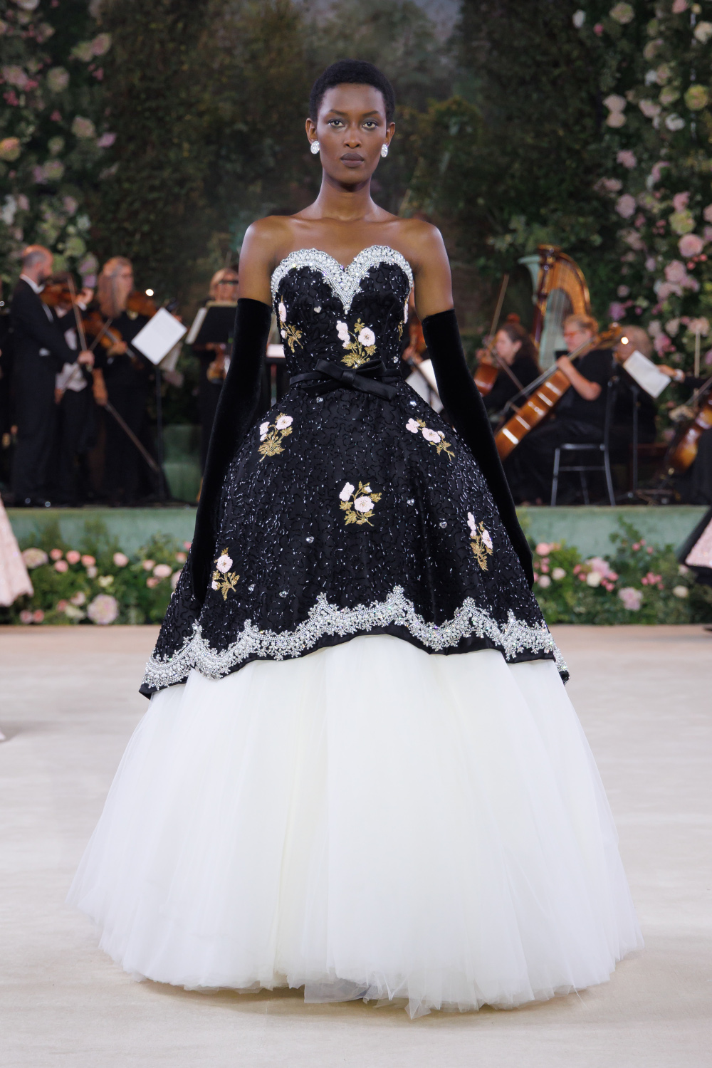 Model on runway | london fashion week ss26