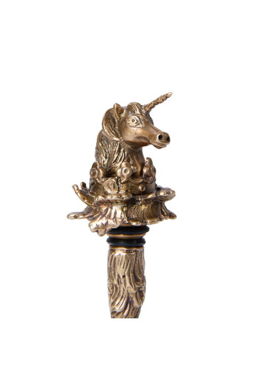 Unicorn bottle stopper