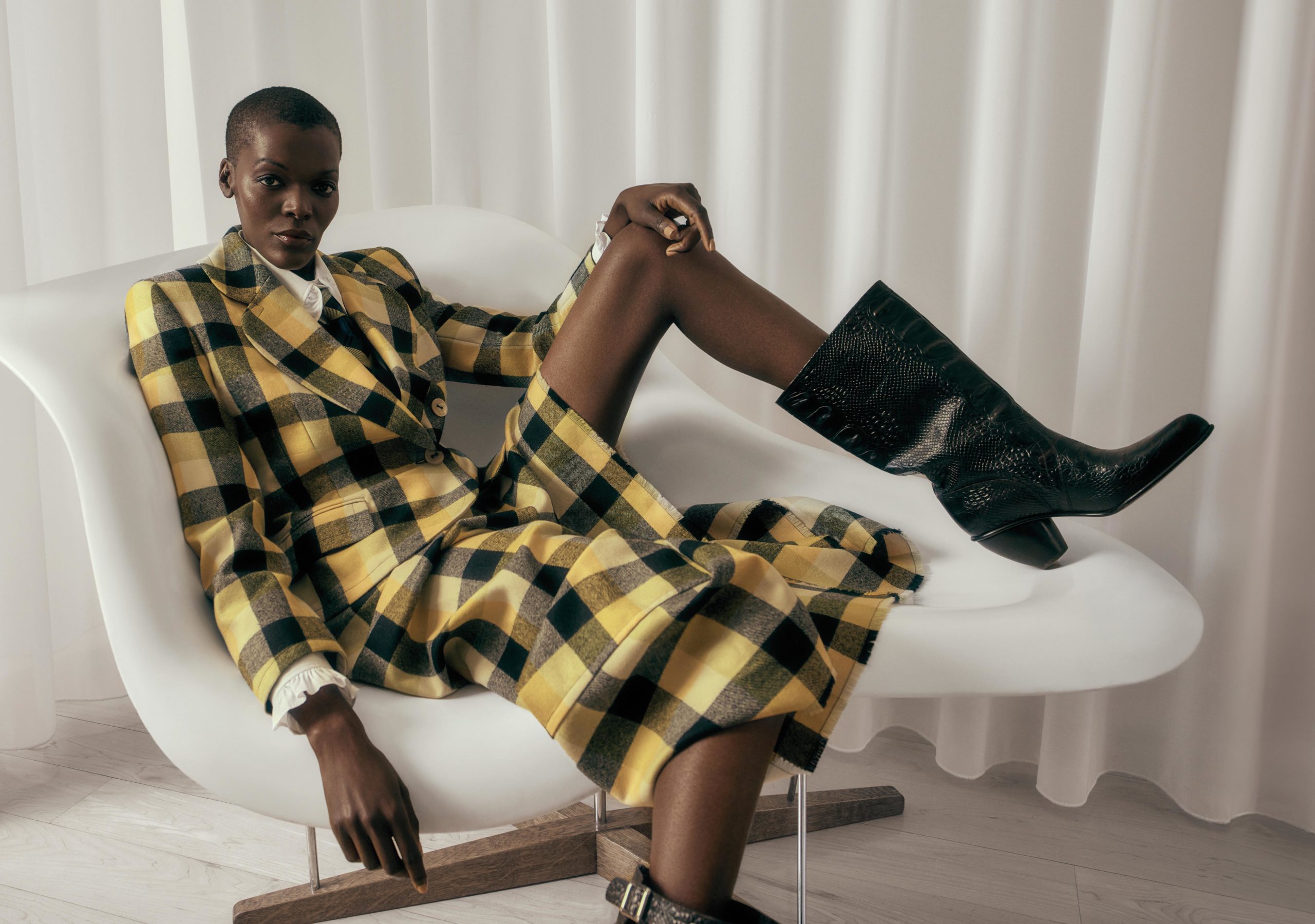 Sheila Atim in Vivienne Westwood