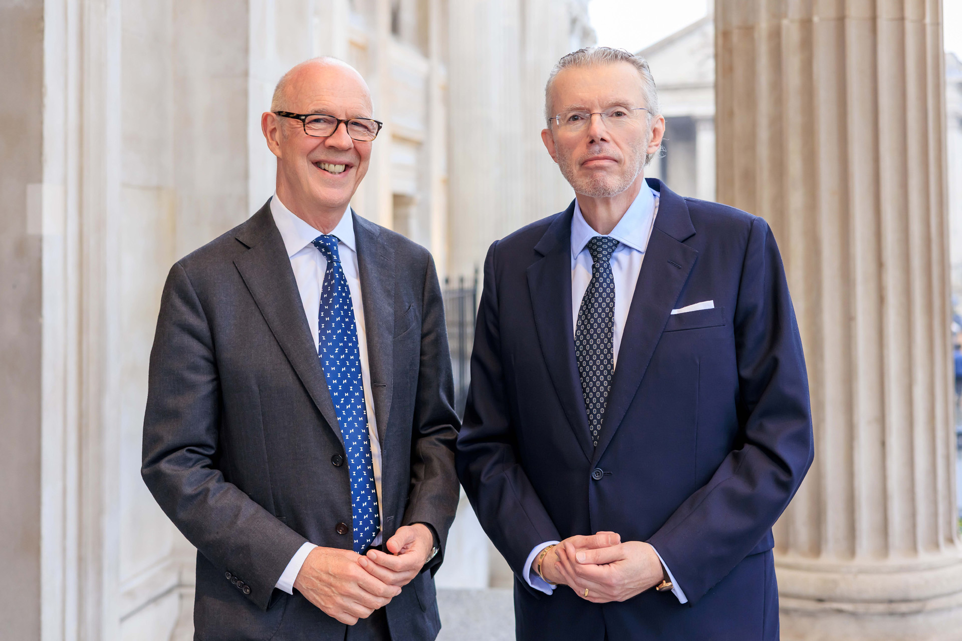 John Booth & Sir Hans Rausing