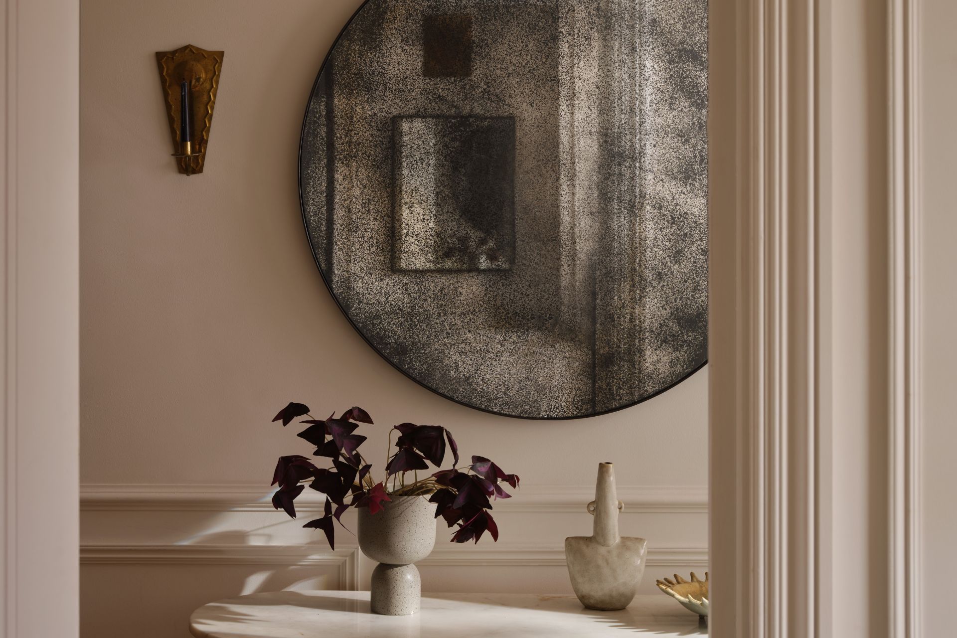 Dominic Schuster antiqued mirror