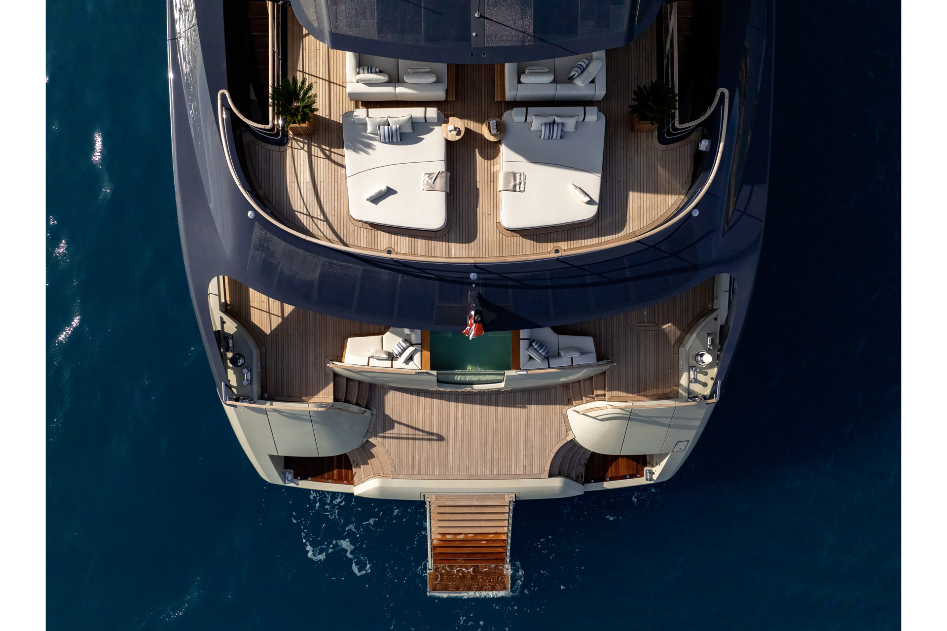 The rear deck of Seawolf X