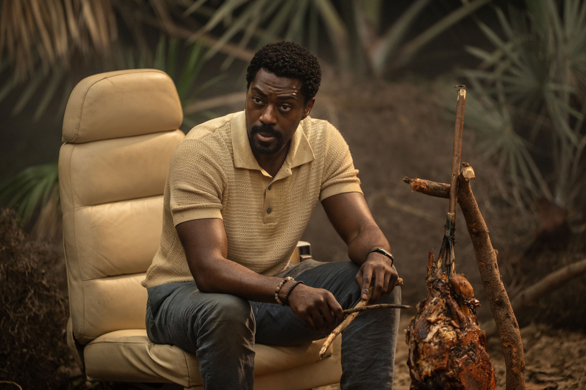 Zack (DAVID AJALA) in Nine Bodies in a Mexican Morgue