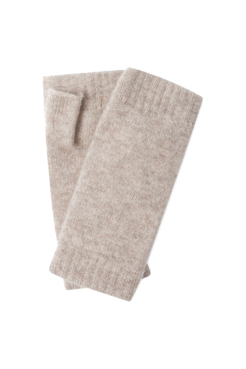 Grey wrist warmers