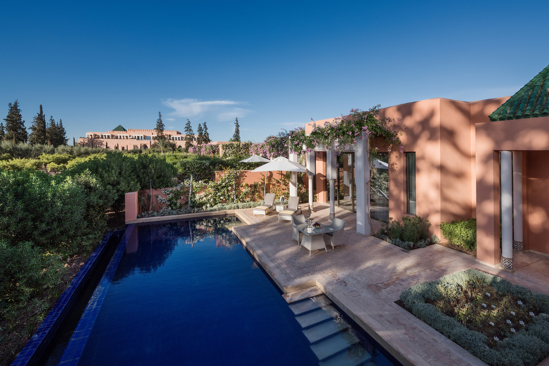 Deluxe villa at The Oberoi, Marrakech