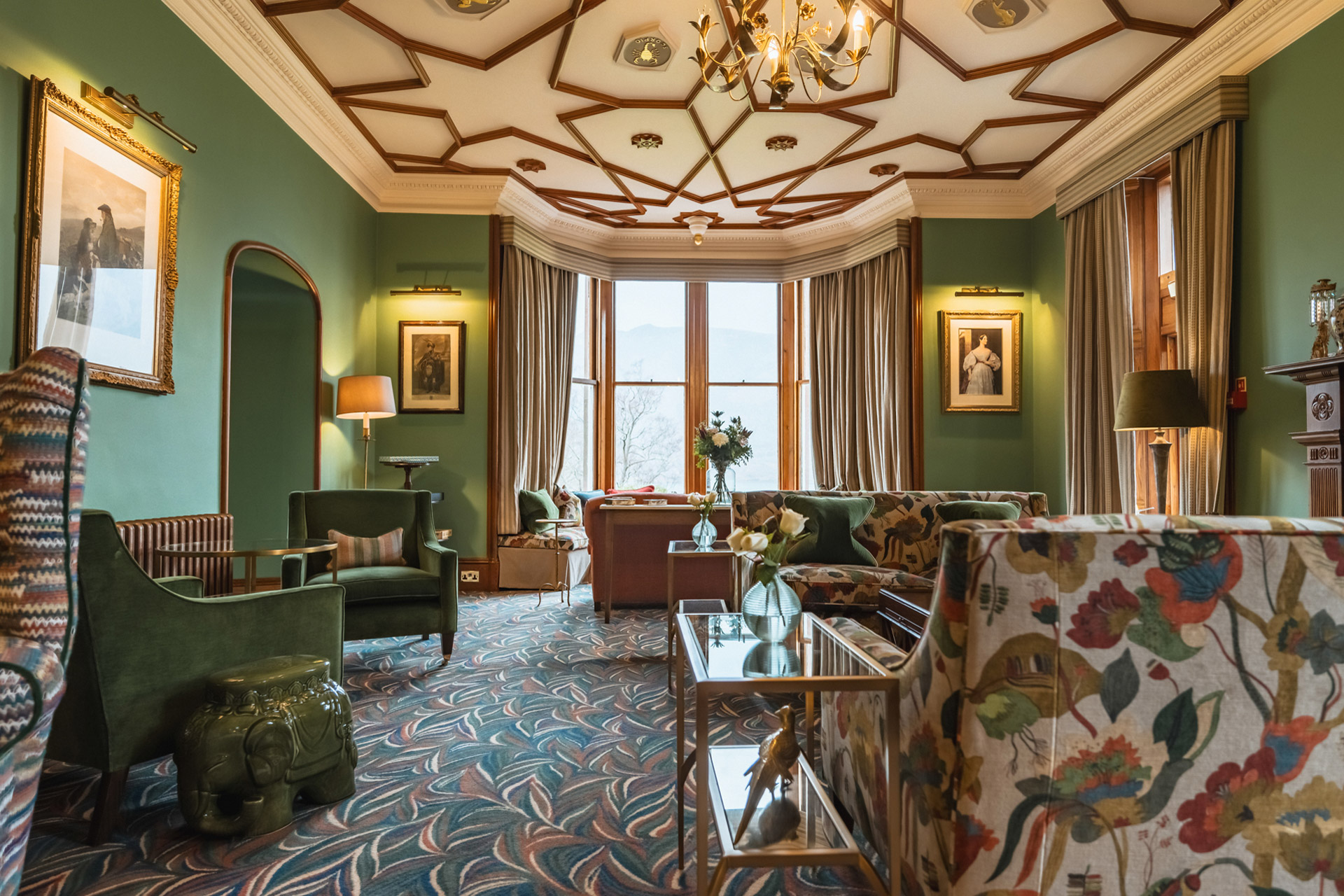 Drawing room at The Torridon