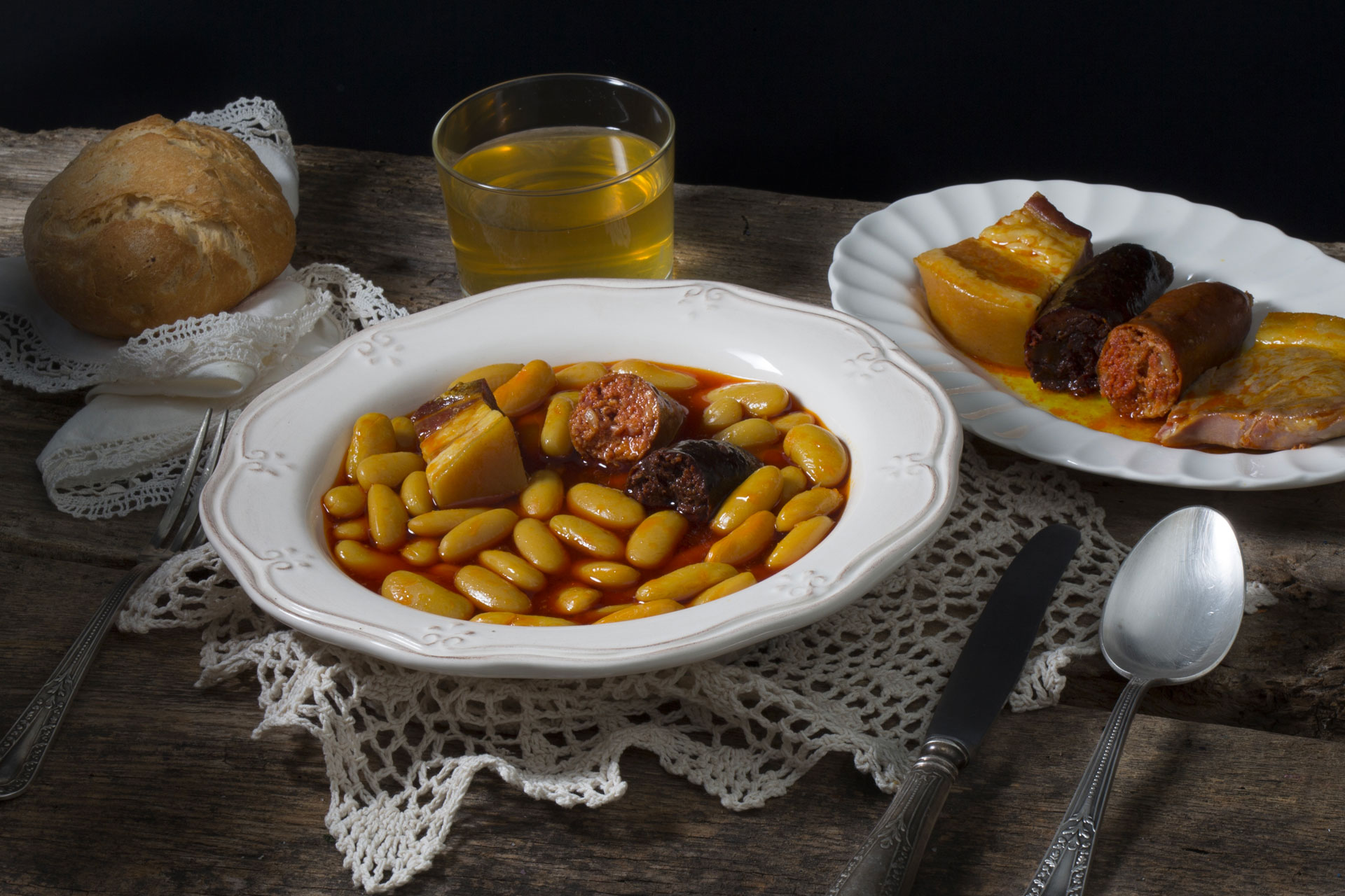 Fabada, an Asturian bean dish