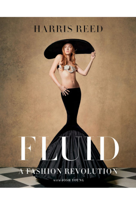 Harris Reed on book cover for Fluid