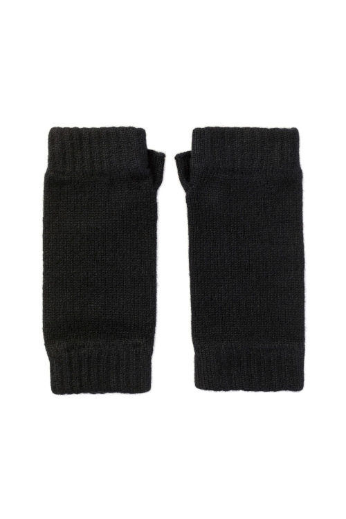 Black wrist warmers