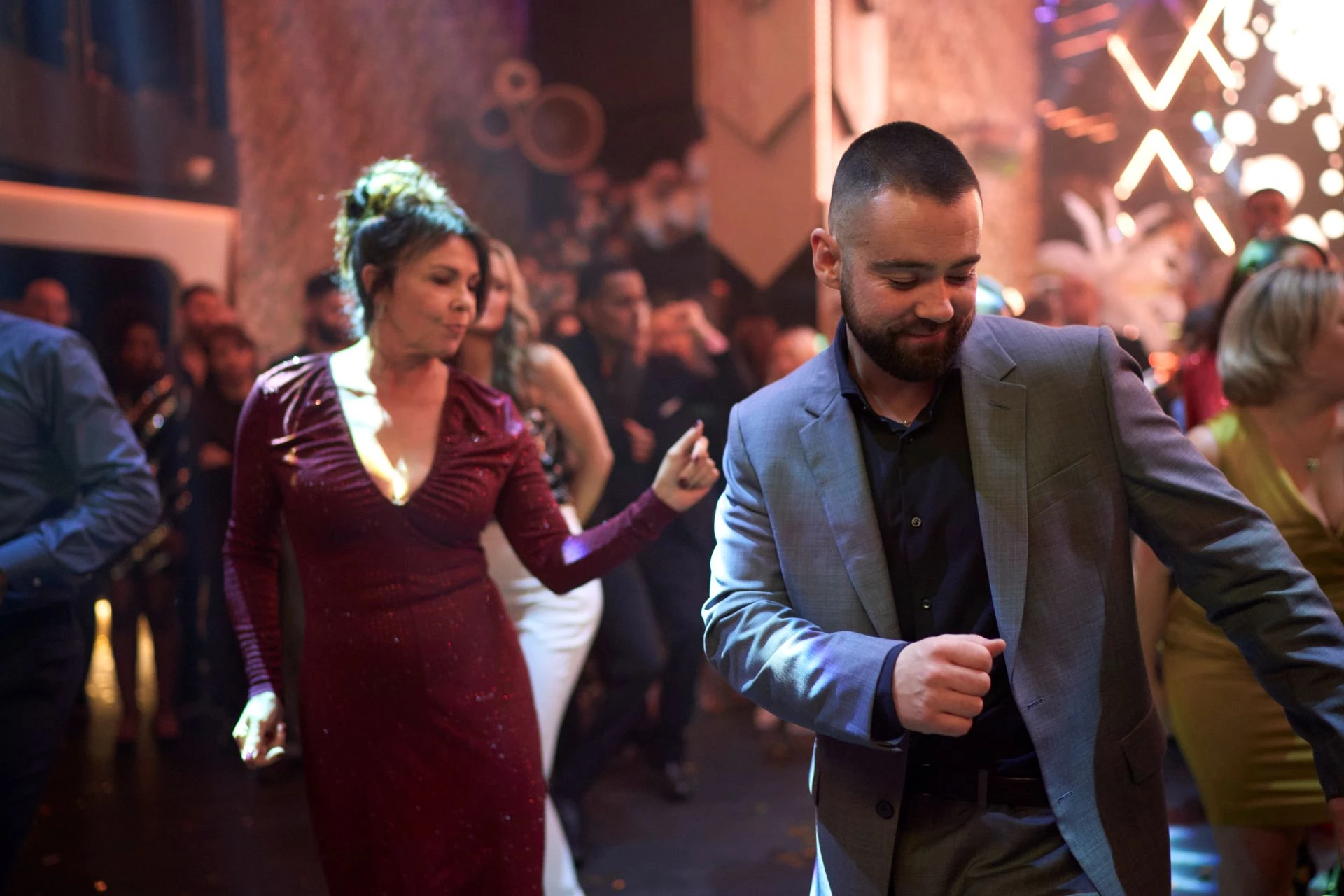 Julie Graham (Elaine) & Jack McMullen (Jamie) in This City Is Ours series 2.