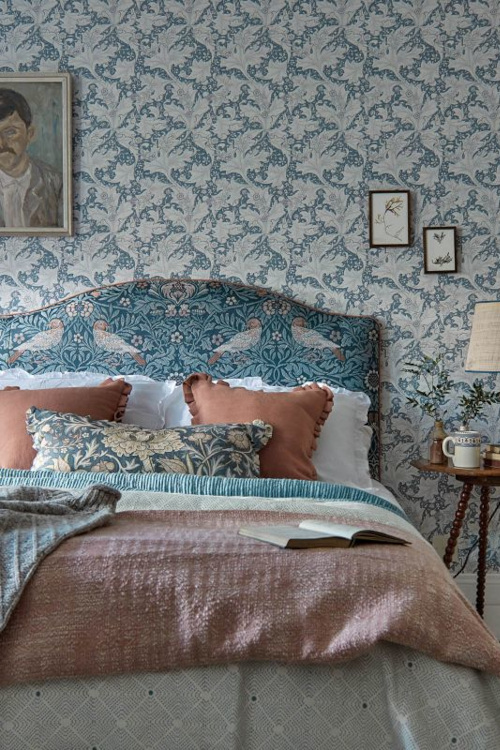 Blue bedroom