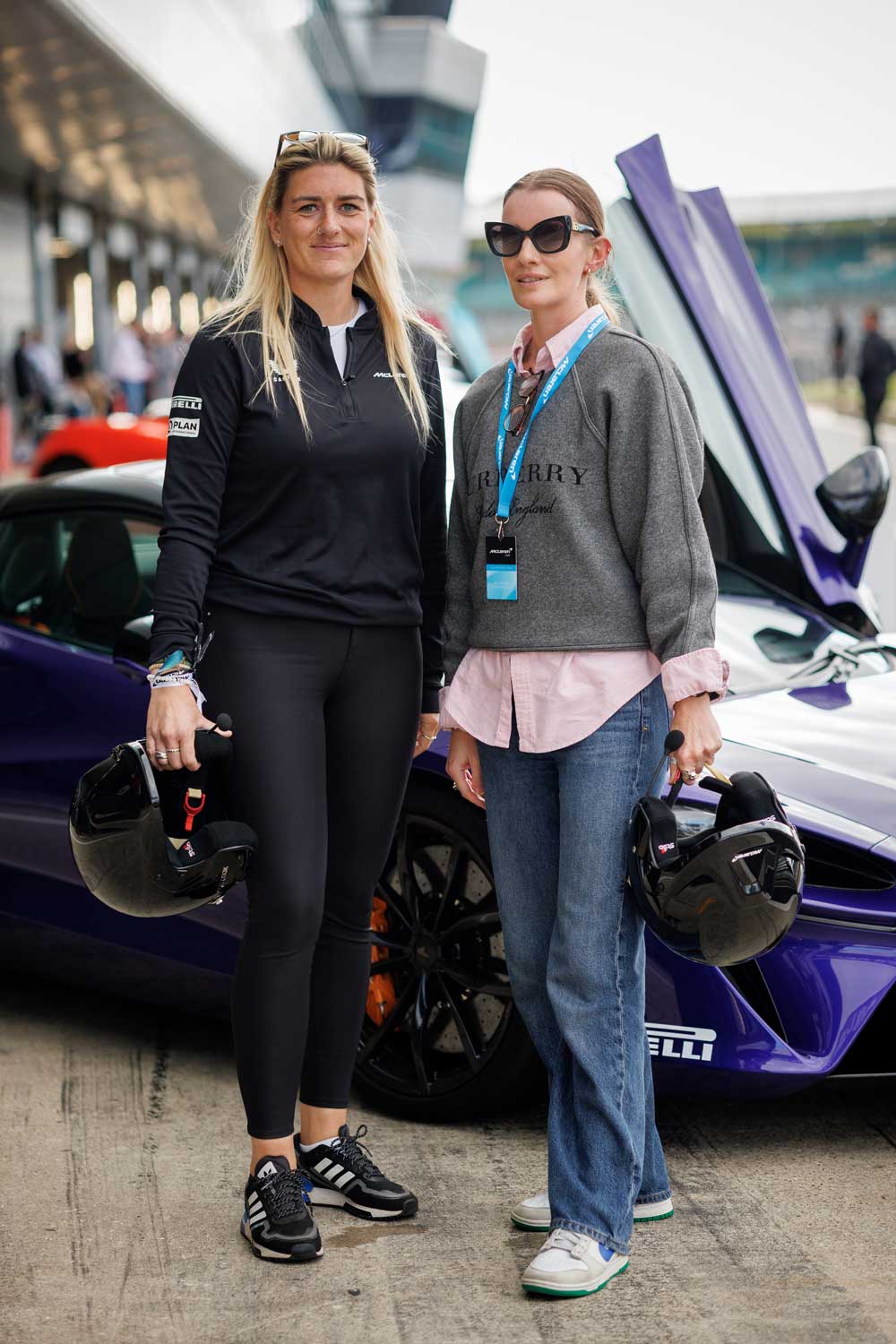 Jade Edwards and Rebecca Cox