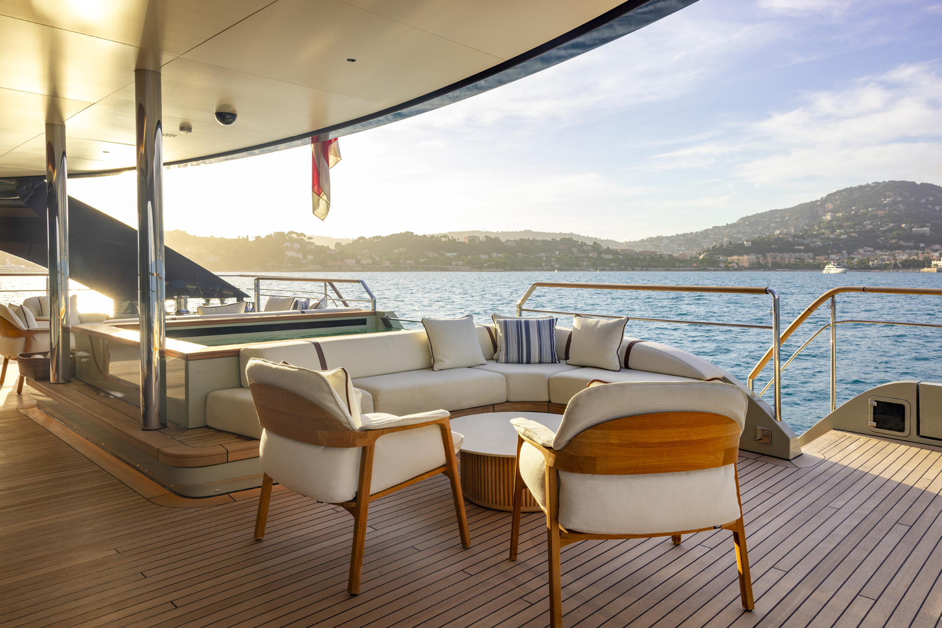 Seawolf X's foredeck